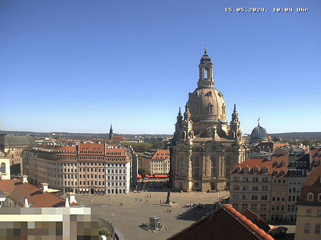 Frauenkirche-Webcam Bild